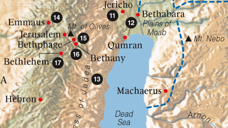 Map - Bethabara