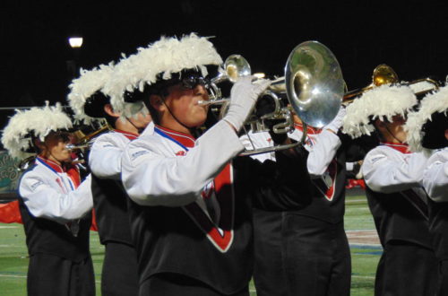 high school marching band