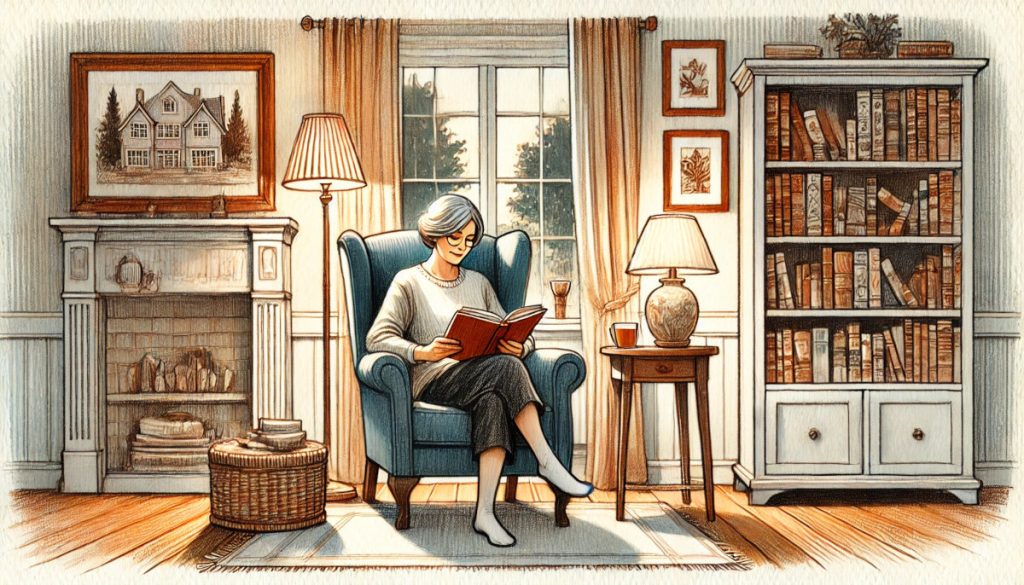 woman reading - read books