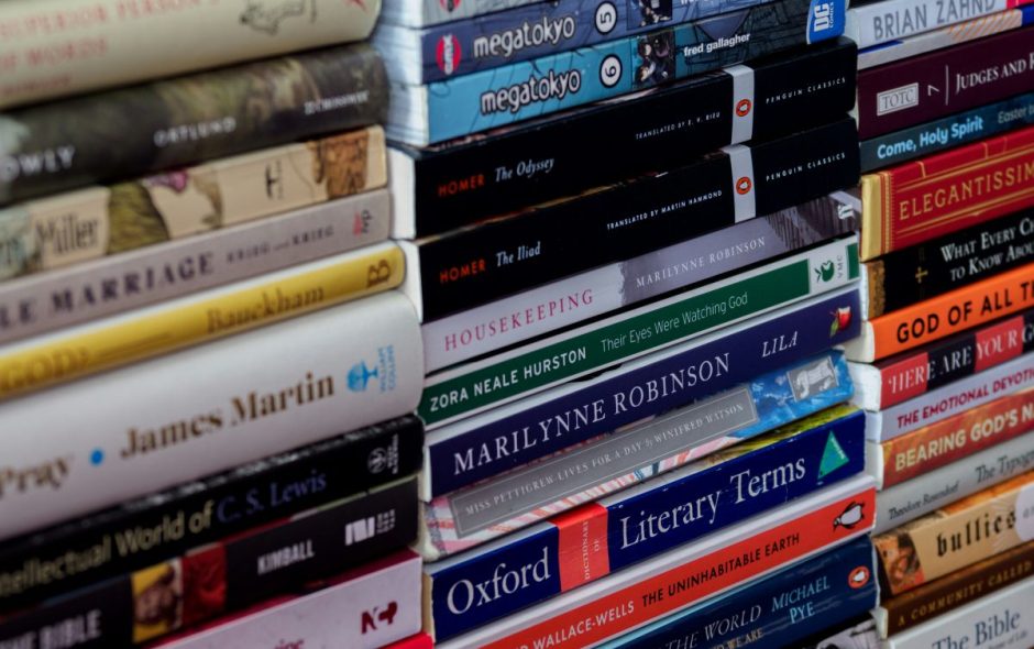 stacked of books - what I, the reader, owe the author
